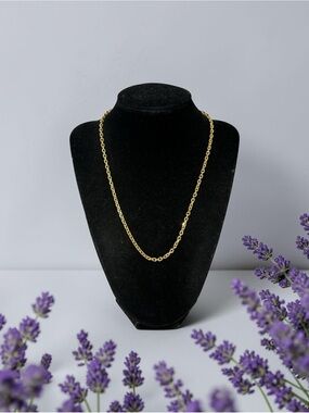 Monet Gold-Tone Chain Necklace 18”